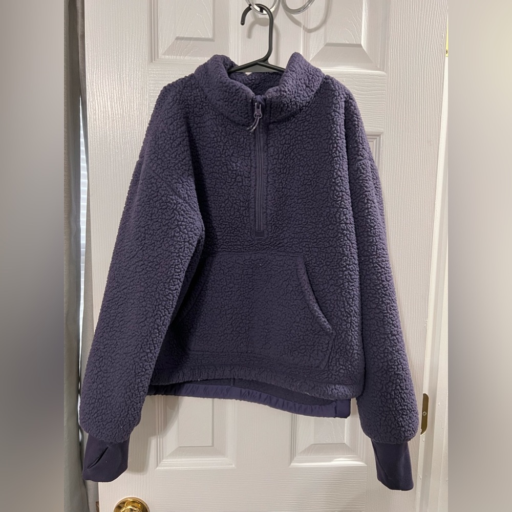 All in motion sherpa purple